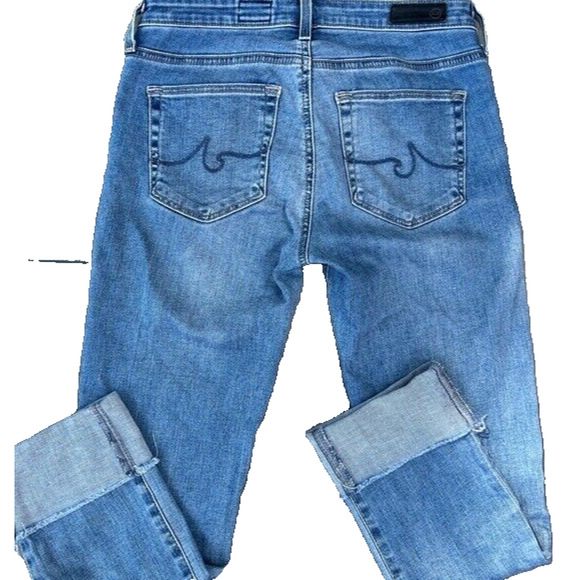 Adriano Goldschmied AG Pants Womens 25R The Ballad Slim Boot soft Cotton A000309 - Picture 3 of 12